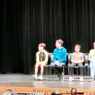 Geography Bee contestants