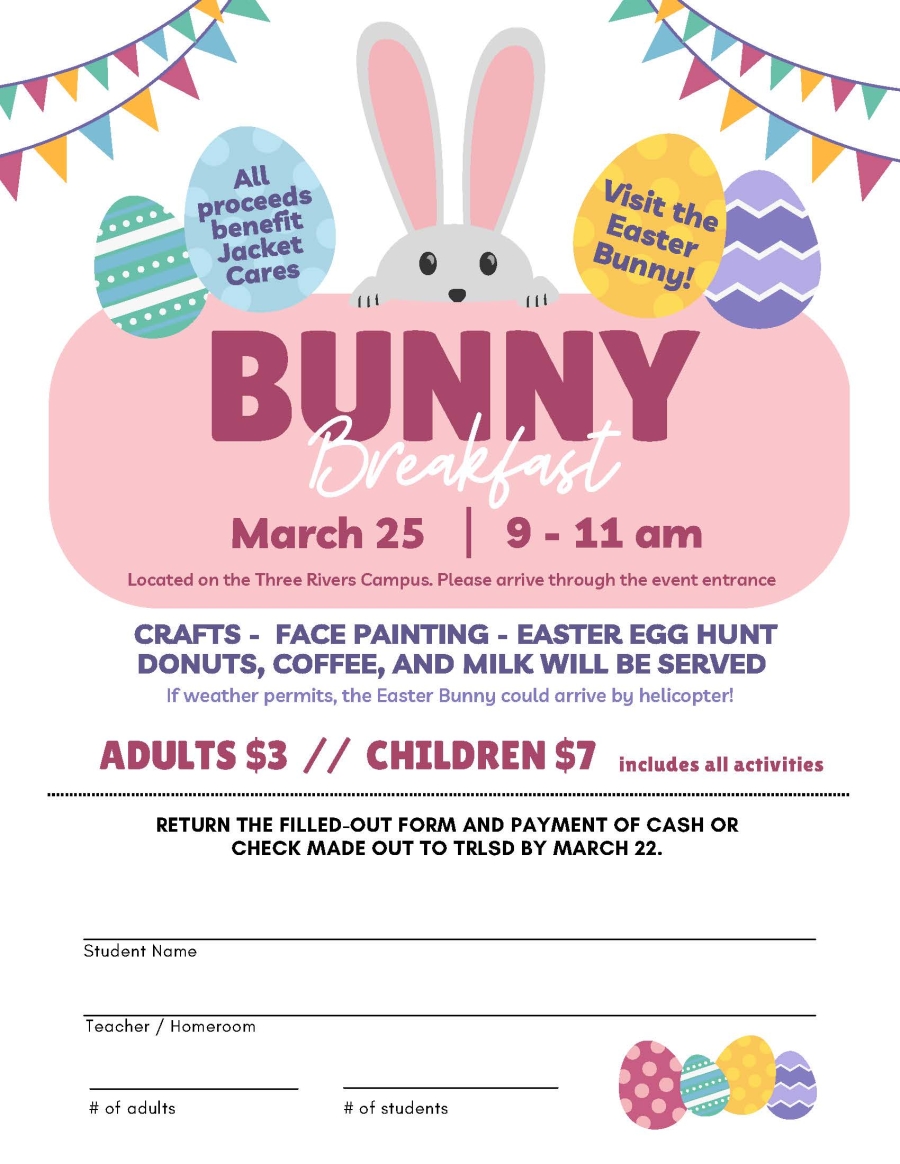 Bunny Breakfast flyer