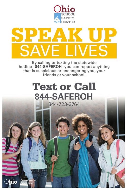Speak Up Hotline 844-saferoh